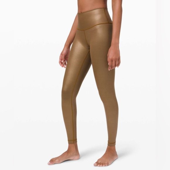 Lululemon Wunder Under High-Rise Copper Tight - Picture 1 of 4